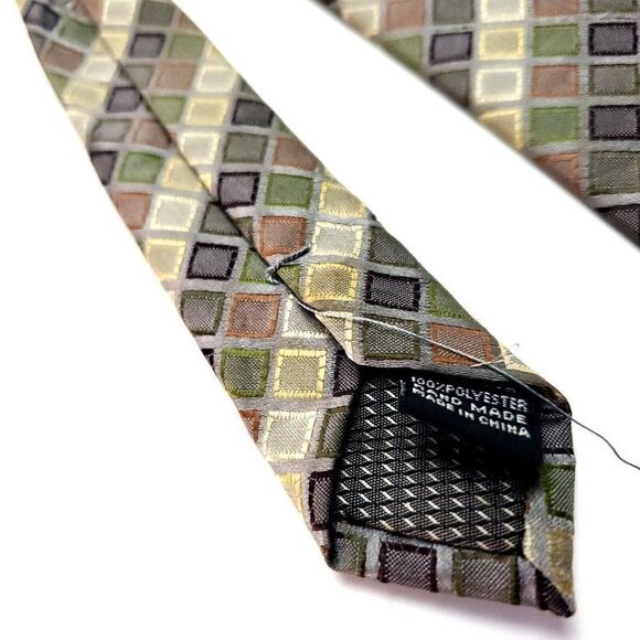 Alexander Julian Polyester‎ Tie Woven Multi-Colored Long - Picture 5 of 6